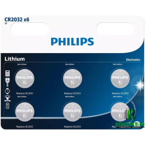 Батарейка Philips CR2032 літієва (таблетка) 3V