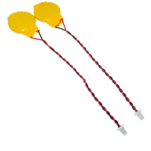 Батарейка CR1220 2pin 1mm 80mm для Bios CMOS ноутбука JST