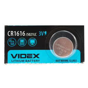Батарейка VIDEX CR1616/ 5021LC