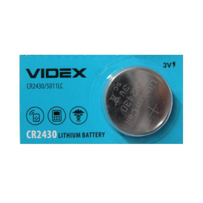 Батарейка VIDEX CR2430/ 5011LC