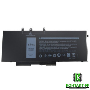 Батарея (акумулятор) GJKNX для Dell Latitude 5480, E5590, Precision 3520, M3530 (8500mAh, 68Wh)