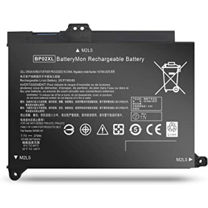 Батарея (акумулятор) HP BP02XL для ноутбука 7.7V 5150mAh Pavilion 15-AU010WM 15-AU018WM 15-AU183SA 15-AU100 849909-850 BP02XL