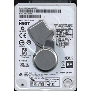 HDD Hitachi (HGST) Travelstar Z5K1000 1TB 5400rpm 32MB 0J36211 2.5" Slim SATA III б/в