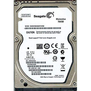 HDD Seagate Momentus 750GB 5400rpm 16MB 2.5" SATA II б/в