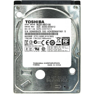 HDD Toshiba 1TB 5400rpm 8MB 2.5" SATA II б/в (MQ01ABD100)