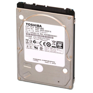HDD Toshiba 750GB 5400rpm 8MB 2.5" SATA II б/в