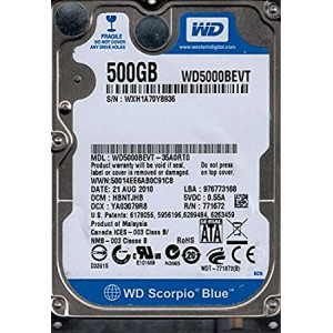 HDD Western Digital Scorpio Blue 500GB 5400rpm 8MB 2.5" SATA II (35A0RT0)