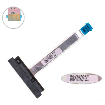 Шлейф HDD/SSD для Dell G3 3590 G5 5590 5500 P89F, 04DK2D (450.0H704.0011)