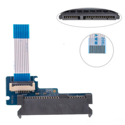 Шлейф HDD/SSD для HP 255 G4, 250 G5, 15-BA, 15-AC, 15-AF, 15-AY, LS-C703P, NBX0001TW00, 8pin