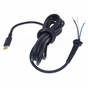 DC кабель для блока живлення Type-C USB 1.8m (4.5A/90W/3 Pin)