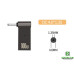 Адаптер (перехідник) живлення Power Delivery 100W USB-C на 4.0x1.35мм.