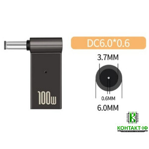 Адаптер (перехідник) живлення Power Delivery 100W USB-C на 6.0x3.7мм Asus TUF
