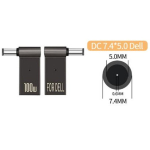 Адаптер (перехідник) живлення Power Delivery 100W USB-C на 7.4x5.0мм. (Dell)
