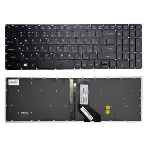 Клавіатура Acer Aspire A315-21, A315-21G, A315-32, A315-41, A315-51 E5-575TG, E5-772 з підсвіткою