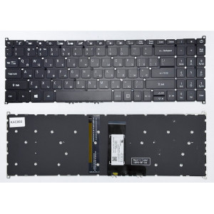 Клавіатура Acer Aspire A315-22, A315-23, A315-23G Acer Aspire A315-34, A315-42, A315-54 з підсвіткою