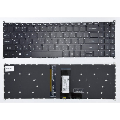 Клавіатура Acer Aspire A315-22, A315-23, A315-23G Acer Aspire A315-34, A315-42, A315-54 з підсвіткою