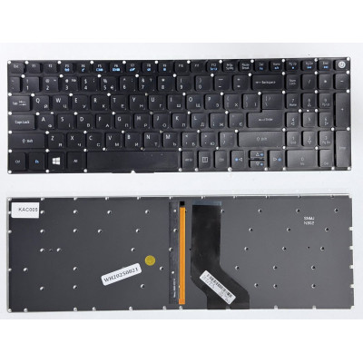 Клавіатура Acer Aspire A315-21, A315-21G, A315-32, A315-41, A315-51 E5-575TG, E5-772 B class з підсвіткою