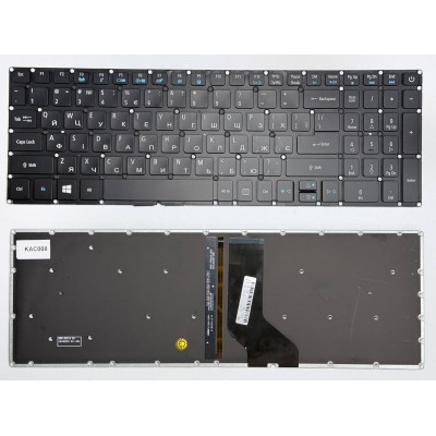 Клавіатура Acer Aspire A515-41, A515-41G, A515-51, A515-51G, Acer TravelMate P257-M, P257-MG, P258-M з підсвіткою