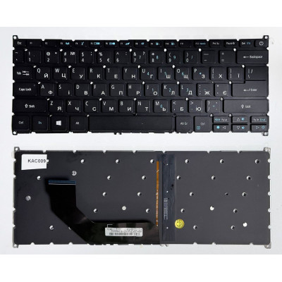 Клавіатура Acer Swift 3 SF314-52 Acer Swift 3 SF314-54 Acer Swift 3 SF314-54G, S5-371, S5-371T з підсвіткою