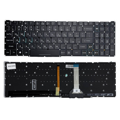 Клавіатура Acer Predator Helios 300 PH315-54, Nitro 5 AN515-45, AN515-46, Nitro 5 AN515-57 з підсвіткою RGB