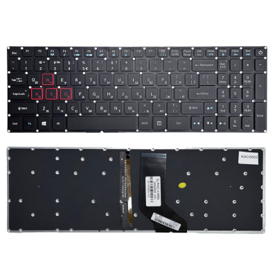 Клавіатура Acer Nitro 5, AN515-51 Acer Nitro 5 AN515-41, AN515-42, AN515-31 з підсвіткою
