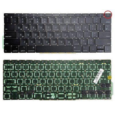 Клавіатура Apple MacBook Pro Retina 13" A1708 2016-2017 з підсвіткою