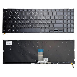 Клавіатура для ноутбука Asus VivoBook 15 F515EA, 15 X509, 15 X509FA, M515D, M515 Black B class з підсвіткою