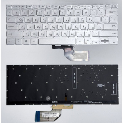 Клавіатура для ноутбука Asus VivoBook S13 S330, S13 S330FA, S13 S330FL, S13 S330U,S13 S330UA з підсвіткою