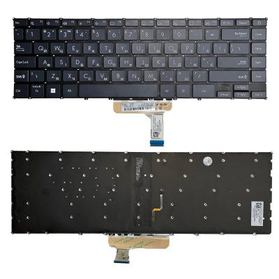 Клавіатура для ноутбука Asus ZenBook U3700J, UM325SA, UX325, UX325E з підсвіткою