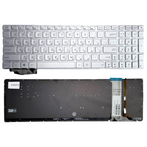 Клавіатура для ноутбука Asus N551J, N551JB, N551JK Asus N551JW, N552, N552V з підсвіткою