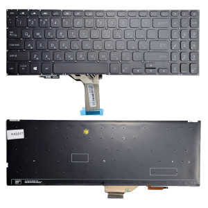 Клавіатура для ноутбука Asus Vivobook S15 S5300, S15 S530F, S15 S530UA, S15 X530, S15 X530UA Black з підсвіткою