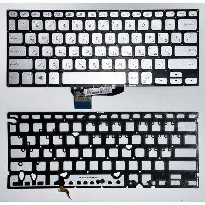Клавіатура для ноутбука Asus VivoBook S430, S430F, X430F, X430U, X430UA з підсвіткою
