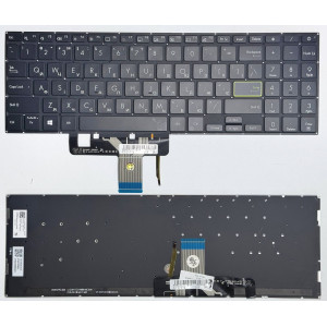 Клавіатура для ноутбука Asus VivoBook M533I, M533IA, X521E, X521EQ, X521JQ з підсвіткою