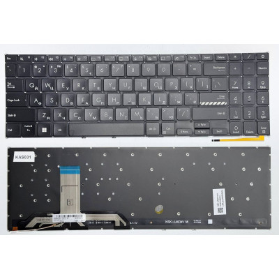 Клавіатура для ноутбука Asus Vivobook 15 X1502, X1502ZA, X1502Z Black з підсвіткою