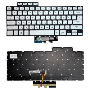 Клавіатура для ноутбука Asus ROG Zephyrus G14 2022 GA402, GA402R, GA402RJ, GA402RK з підсвіткою