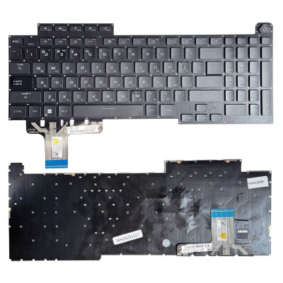 Клавіатура для ноутбука Asus ROG Strix G17 G713QE, G17 G713QR, Strix SCAR 17 G733QM з підсвіткою RGB