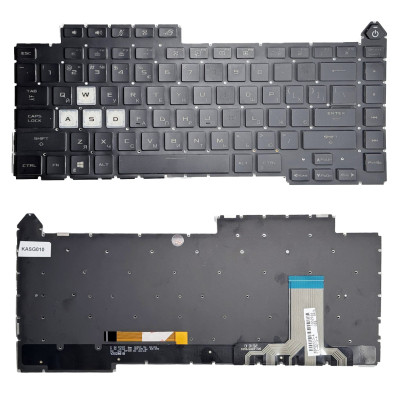 Клавіатура для ноутбука Asus ROG Strix G15 G513, G513Q Asus ROG Strix Scar 15 G533, G533ZW з підсвіткою