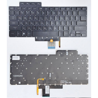 Клавіатура для ноутбука Asus ROG Flow X13 GV301, GV301RE, GV301Q, GV301QE, GV301QH з підсвіткою RGB