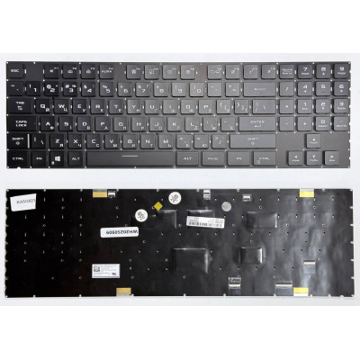Клавіатура для ноутбука Asus ROG Strix SCAR 17 G733, G733Q, G733QS, G733QSA з підсвіткою RGB