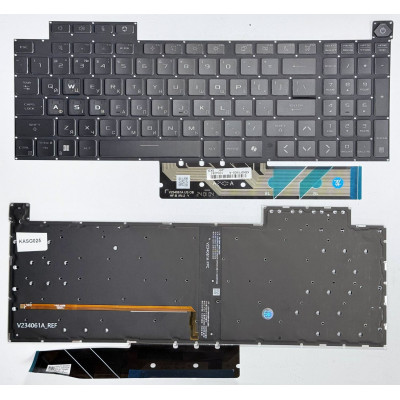 Клавіатура для ноутбука Asus TUF Gaming F16 FX608JH, FX608JHR, FX608JM, FX608JMR з підсвіткою RGB