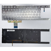 Клавіатура для ноутбука Asus ZenBook Duo 14 UX482, Duo UX4100E, Pro 14 Duo OLED UX8402 з підсвіткою
