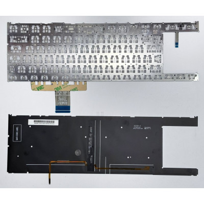 Клавіатура для ноутбука Asus ZenBook Duo 14 UX482, Duo UX4100E, Pro 14 Duo OLED UX8402 з підсвіткою