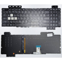 Клавіатура для ноутбука Asus TUF Gaming FX505, FX505GD, FX505GM, FX80, FX705D з підсвіткою RGB