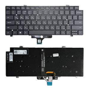 Клавіатура DELL Latitude 7420, 7430, 5420, 5421, 5430, 5431, 5440, 7520, 7521, 3440, 3430, 3450, з підсвіткою