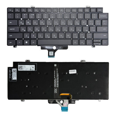 Клавіатура DELL Latitude 7420, 7430, 5420, 5421, 5430, 5431, 5440, 7520, 7521, 3440, 3430, 3450, з підсвіткою