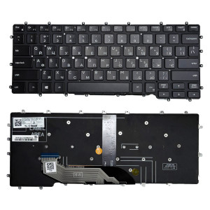 Клавіатура Dell Latitude 7400 2-in-1, 9410 2-in-1 з підсвіткою