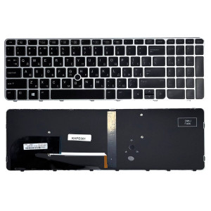 Клавіатура HP EliteBook 850 G3, 850 G4, 755 G3, 755 G4, HP ZBook 15U G3, 15U G4 trackpoint, з підсвіткою