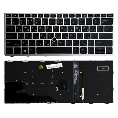 Клавіатура HP EliteBook 730 G5, 730 G6, 735 G5, 735 G6, 830 G5, 830 G6, 836 G6 trackpoint, з підсвіткою