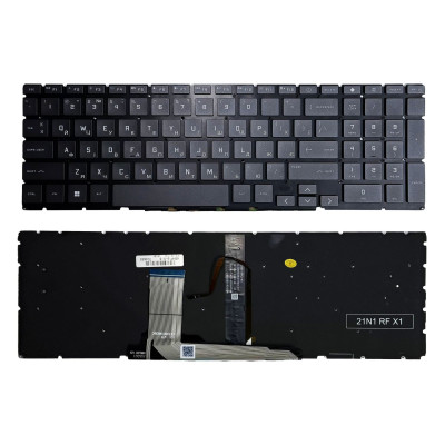 Клавіатура HP Victus 16-D, 16T-D, 16-E, 16-S, 16-R, TPN-Q263, TPN-Q264 з підсвіткою