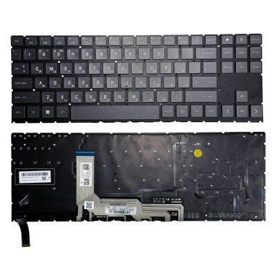 Клавіатура HP Omen 15-EK, 15-EN, 15T-EK, 15Z-EN, 16-B, 16-C, 16-K, 16-N з підсвіткою RGB